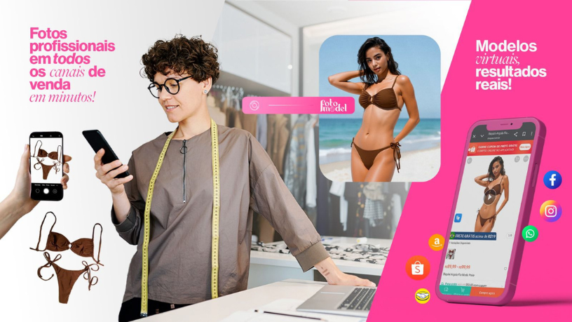 Veja com FotoModel como o realismo visual aumenta a confiança e acelera a decisão de compra.